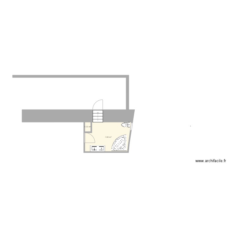 sdb wc LEGRAND projet 2. Plan de 0 pièce et 0 m2