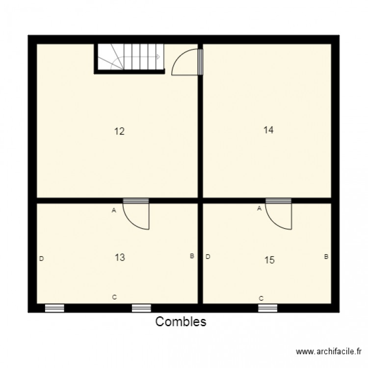 174497 Consorts BRISSET Plomb. Plan de 0 pièce et 0 m2