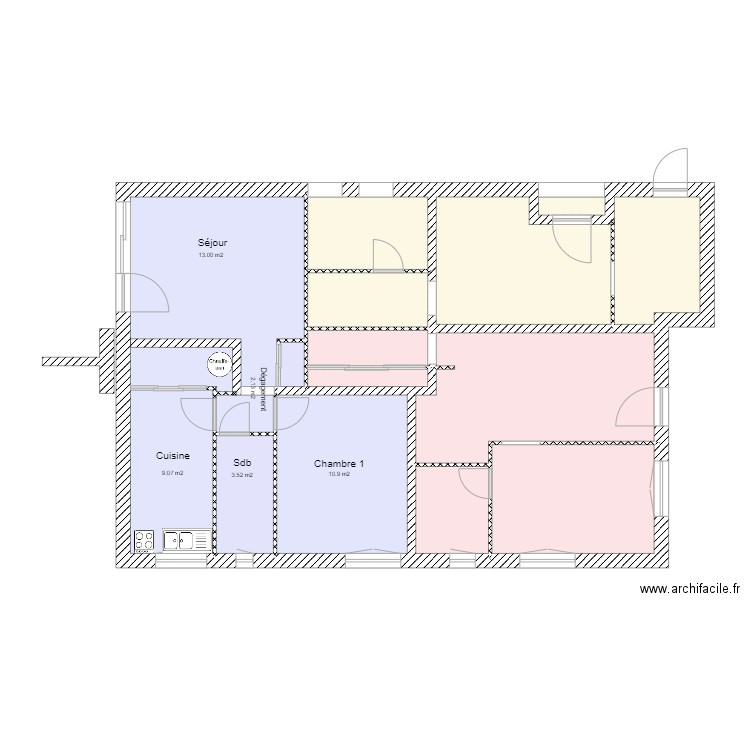 POLI 24 ter projet 4. Plan de 0 pièce et 0 m2