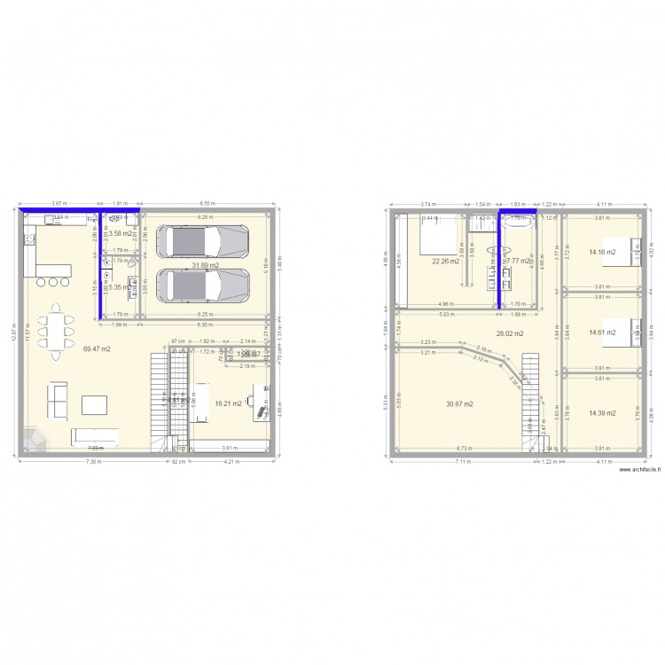 Projet maison 1. Plan de 0 pièce et 0 m2