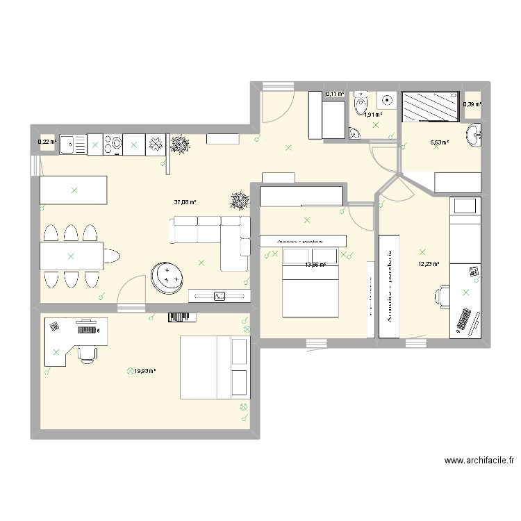 IUT maison 2. Plan de 0 pièce et 0 m2