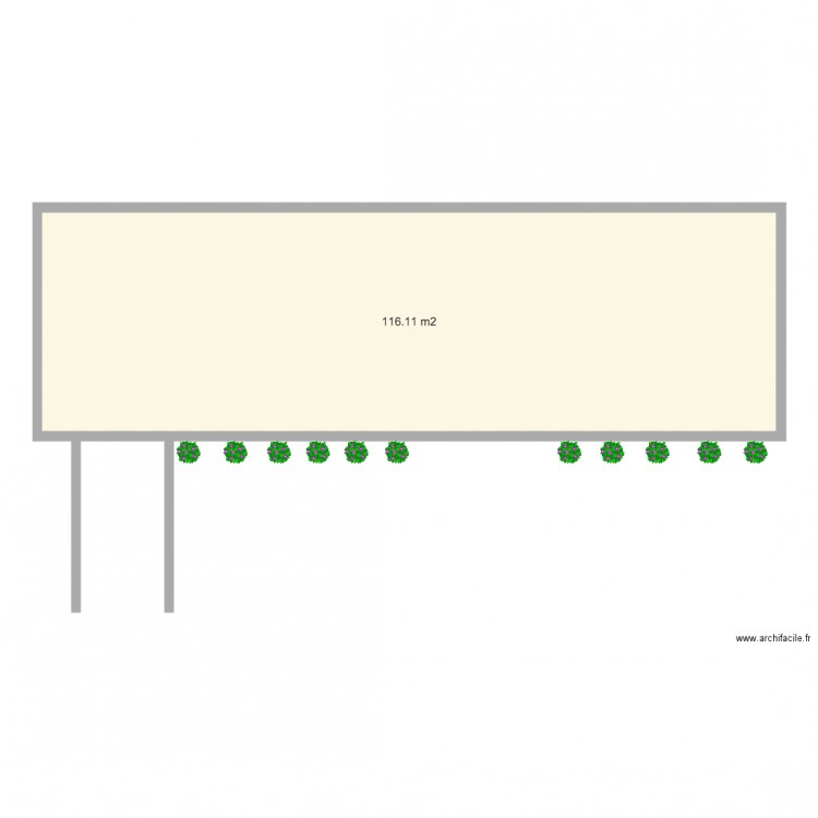 terrasse. Plan de 0 pièce et 0 m2