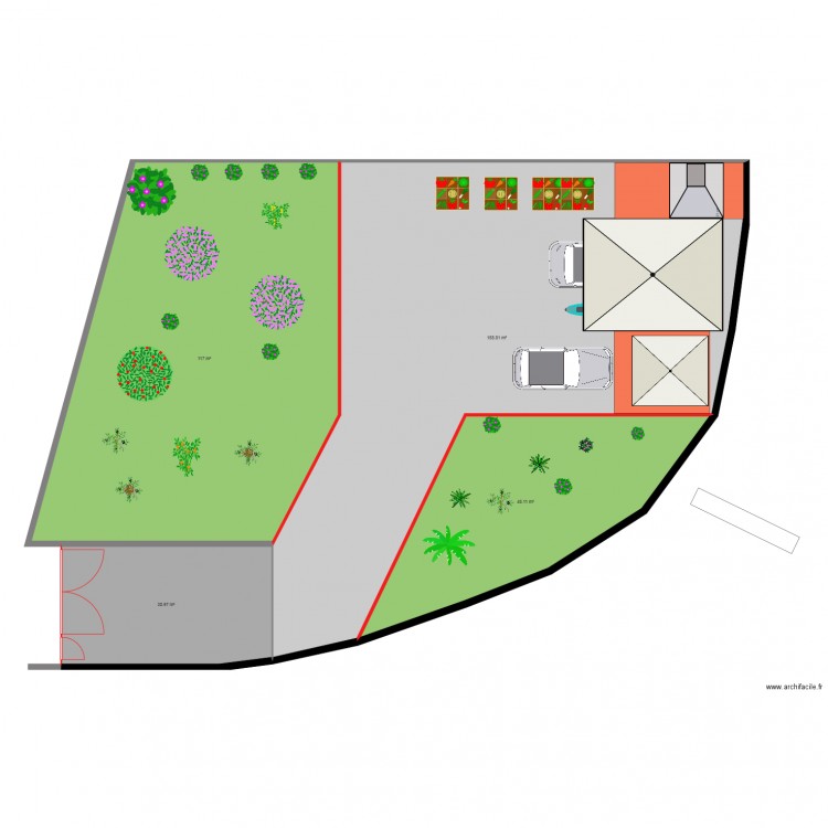 villa delle rose 30. Plan de 0 pièce et 0 m2