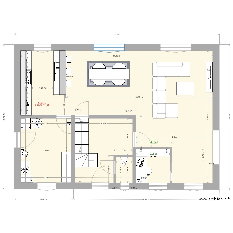 radoux 3. Plan de 0 pièce et 0 m2