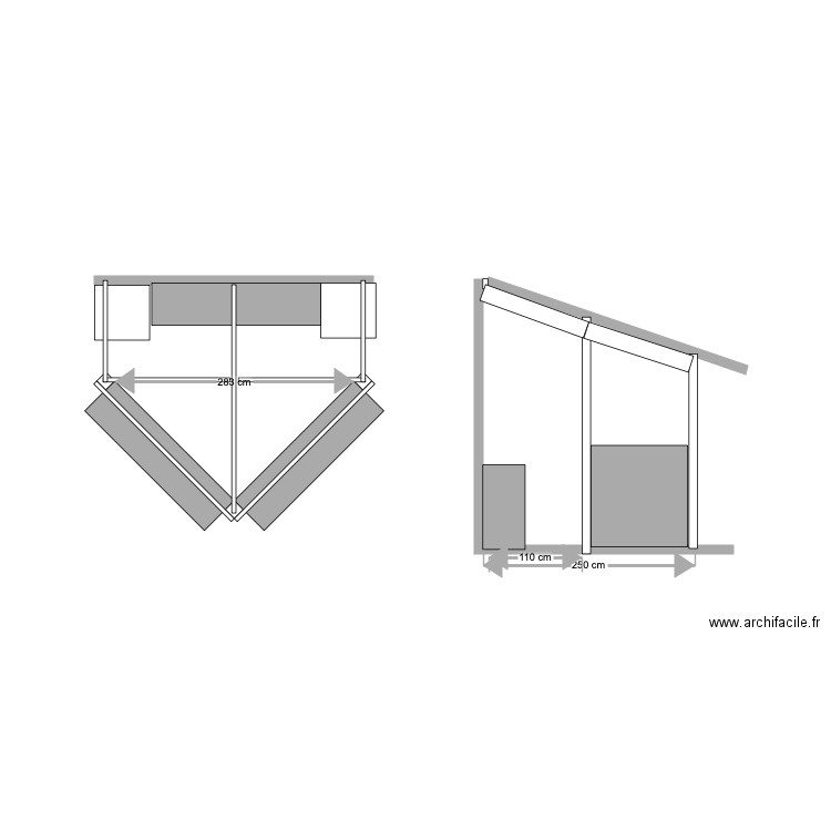 plan bar patio Bras de Fer . Plan de 0 pièce et 0 m2