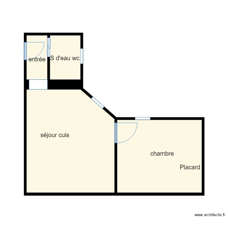 LOOS 9 Pache. Plan de 0 pièce et 0 m2