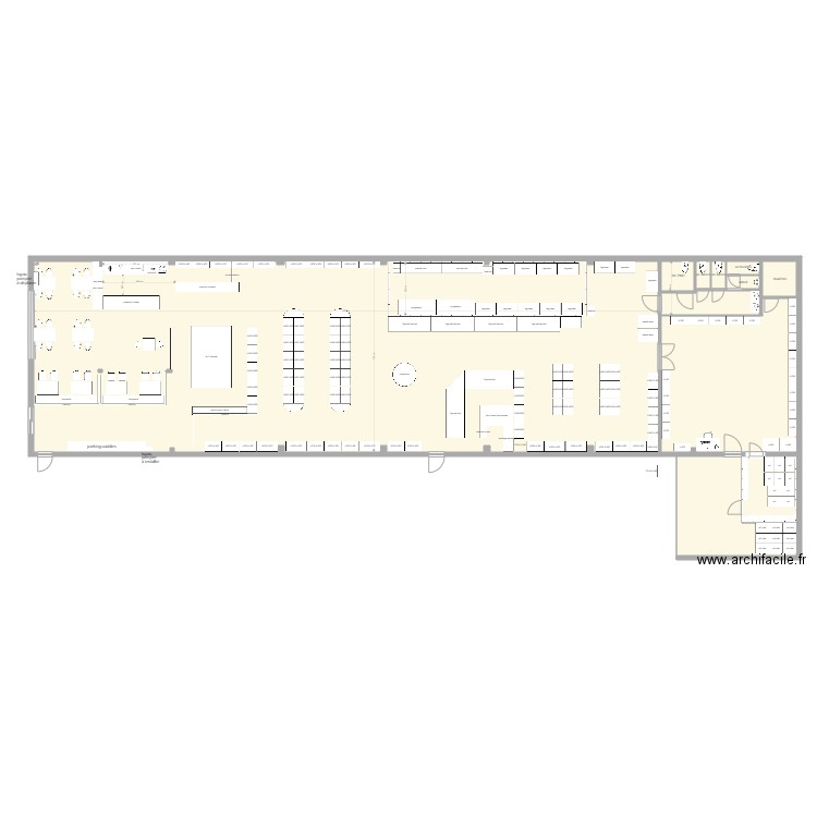 PROJET LOCATION. Plan de 0 pièce et 0 m2