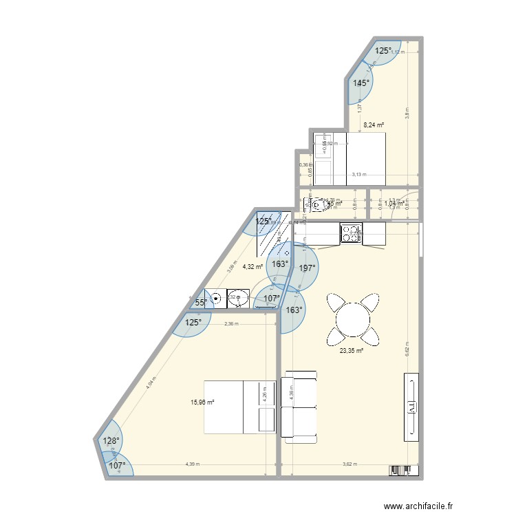 Paris 4. Plan de 0 pièce et 0 m2