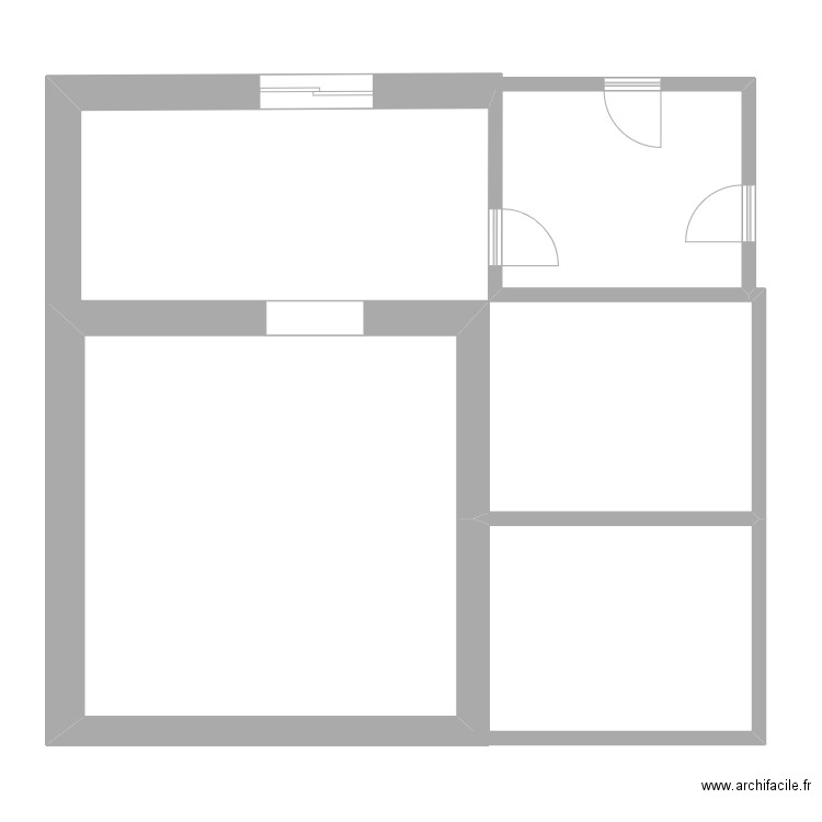 V 5.0.1. Plan de 1 pièce et 36 m2