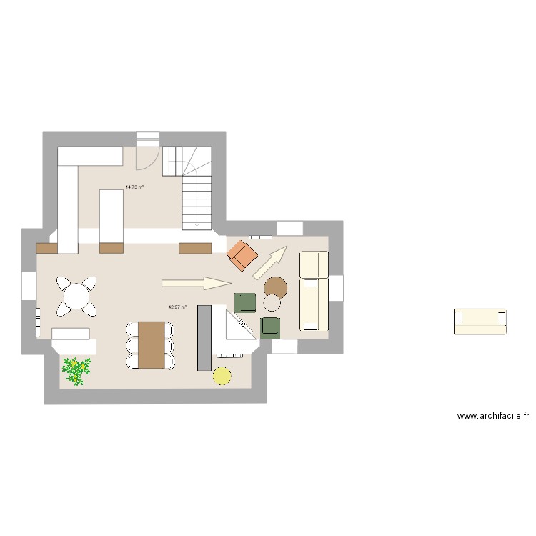 sejour. Plan de 0 pièce et 0 m2