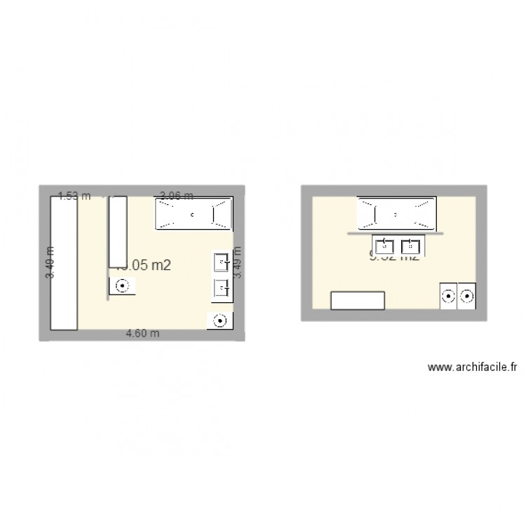 SdB. Plan de 0 pièce et 0 m2