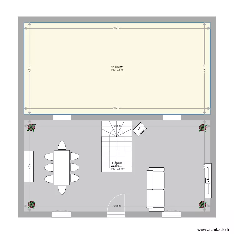 Saint Grav&eacute;. Plan de 