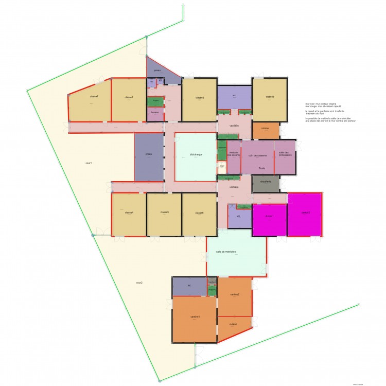 les petits queniaux ver ET. Plan de 0 pièce et 0 m2