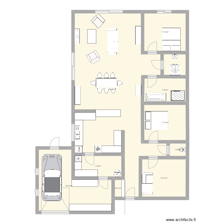 malansac 1. Plan de 0 pièce et 0 m2