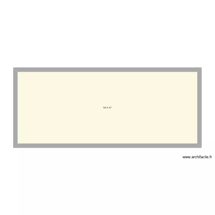 maison haut pays . Plan de 