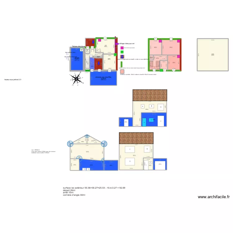mont. Plan de mont. Plan de
