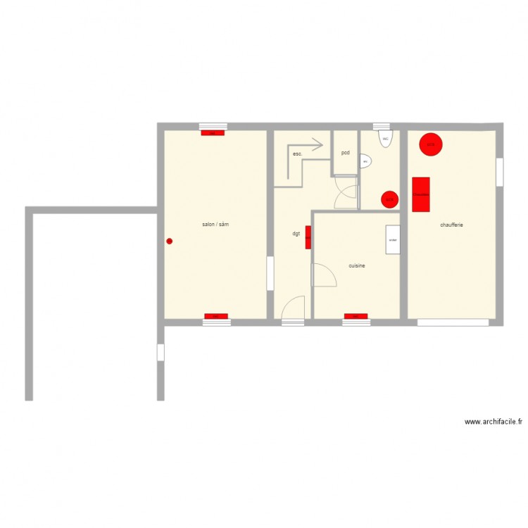 MONTAGNIER. Plan de 0 pièce et 0 m2