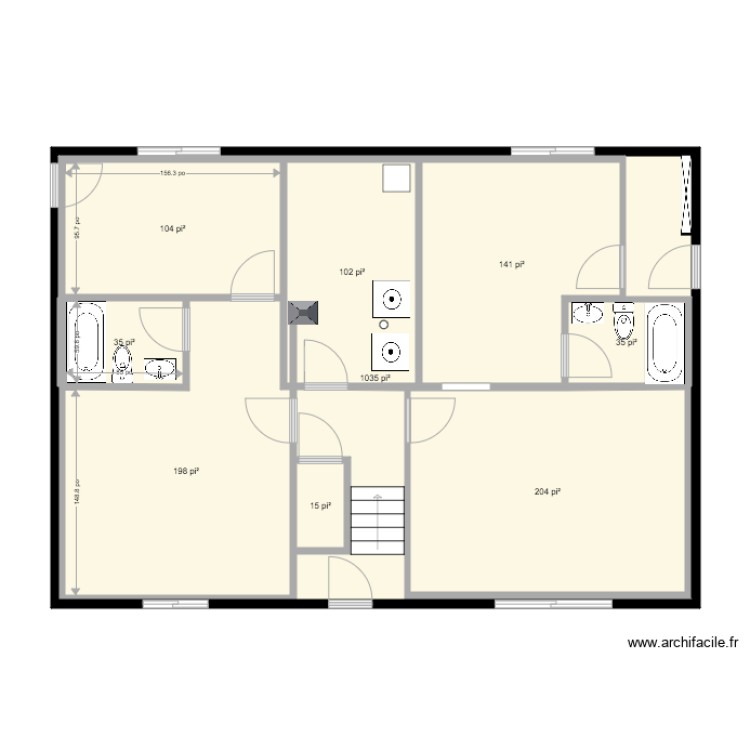 projetapp3et4. Plan de 0 pièce et 0 m2