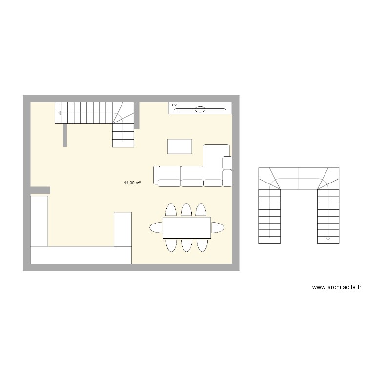 Valo. Plan de 0 pièce et 0 m2