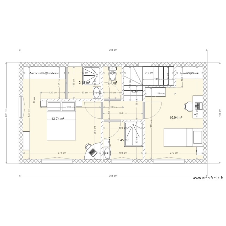 Esq 3  R1. Plan de 0 pièce et 0 m2