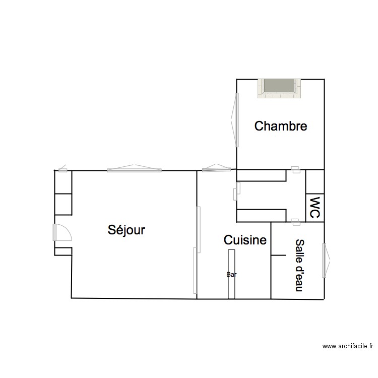 Roussotte. Plan de 0 pièce et 0 m2