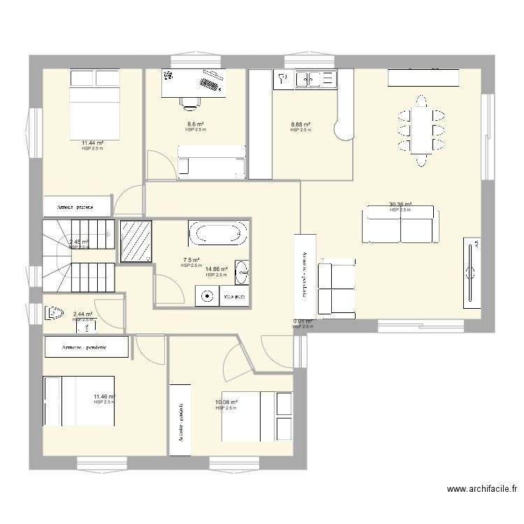 MAISON ARTIS. Plan de 0 pièce et 0 m2