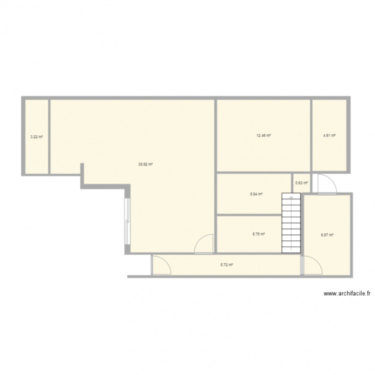 dany existant der2. Plan de 0 pièce et 0 m2