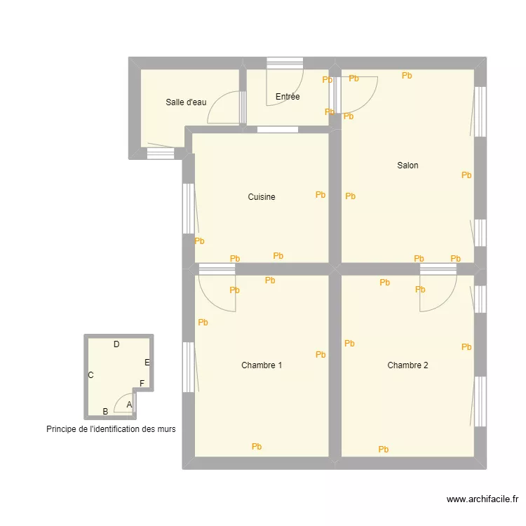 Croquis STOLTZ 1er. Plan de 