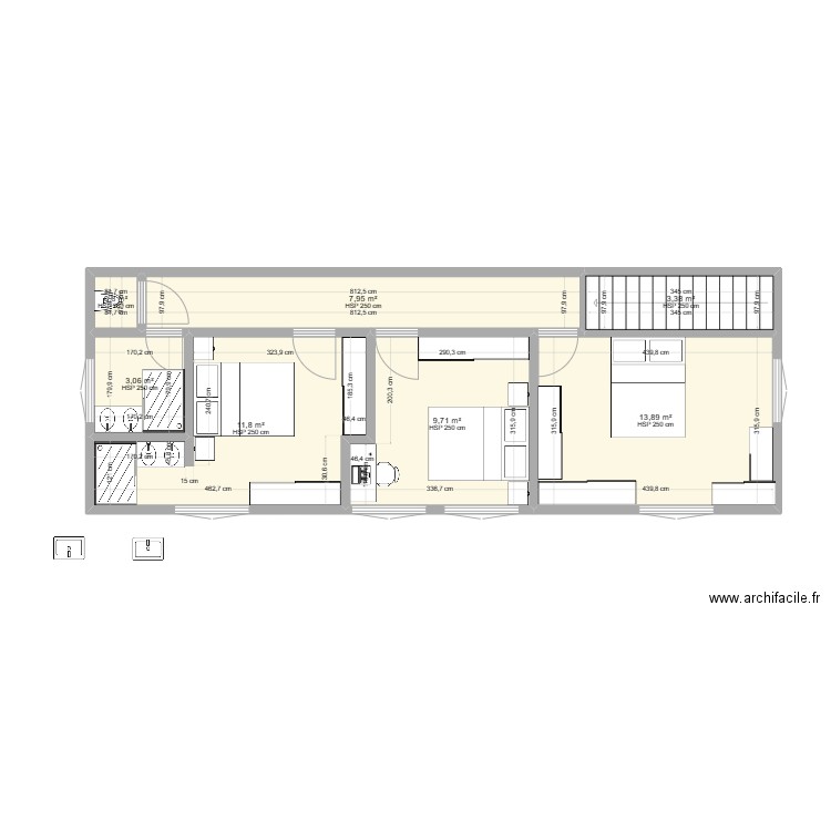 11 Berthoud Annexe 1 PremierVdef. Plan de 7 pièces et 51 m2