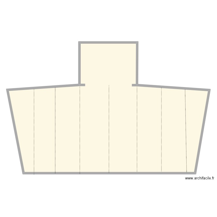 Le Rouget. Plan de 1 pièce et 316 m2