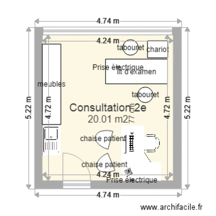 Consultation 2e. Plan de 0 pièce et 0 m2