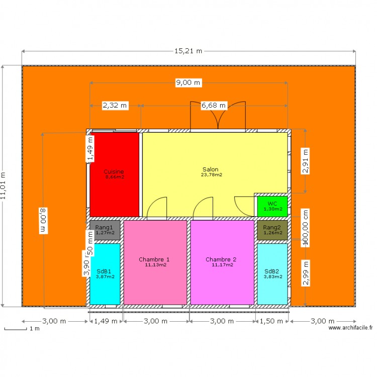 GUYOMARD 72 left cook. Plan de 0 pièce et 0 m2