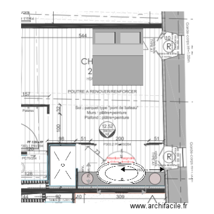 chambre 3 latest. Plan de 0 pièce et 0 m2
