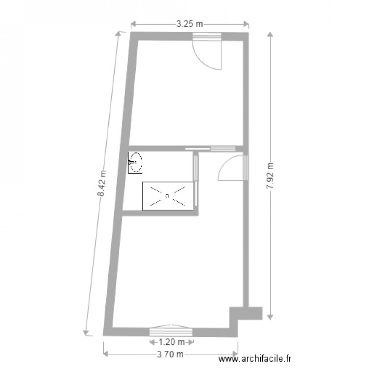 Plan définitif. Plan de 0 pièce et 0 m2