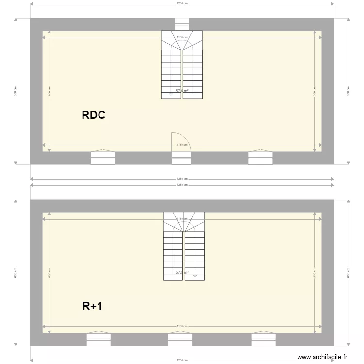 Banchet remi st andre. Plan de 