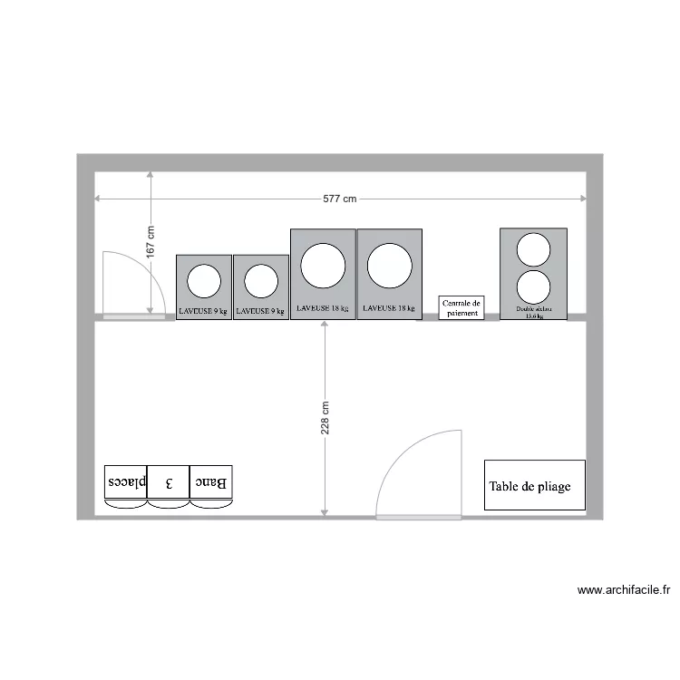 WD BELLEFONTAINE. Plan de 