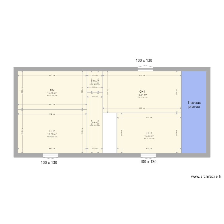 CHEVIEUX. Plan de 0 pièce et 0 m2