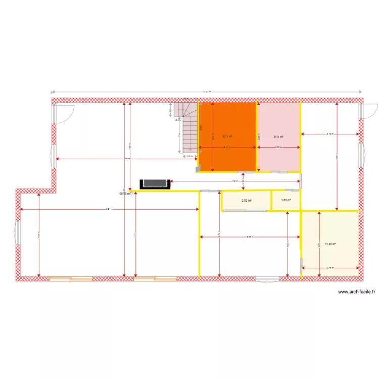 MAISON MAX SURFACES. Plan de 