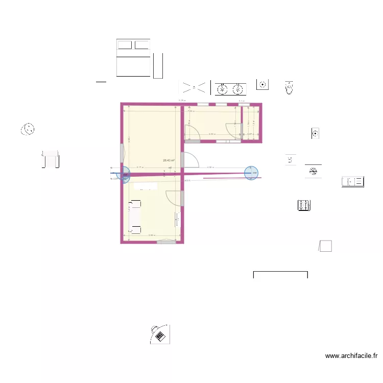 VENTE LOT 6. Plan de 