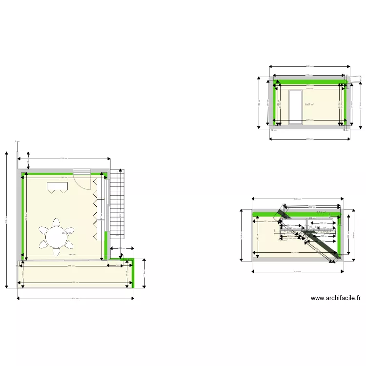Marbrerie Sparnacienne Plan num 2. Plan de 