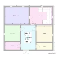 Plan du cabinet m&eacute;dical