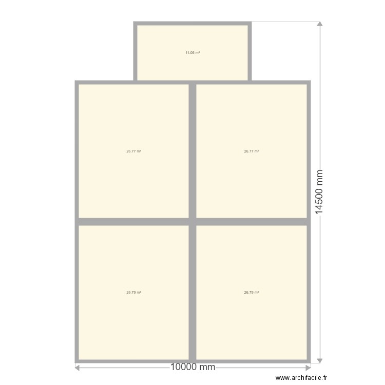 Hotel v2. Plan de 0 pièce et 0 m2