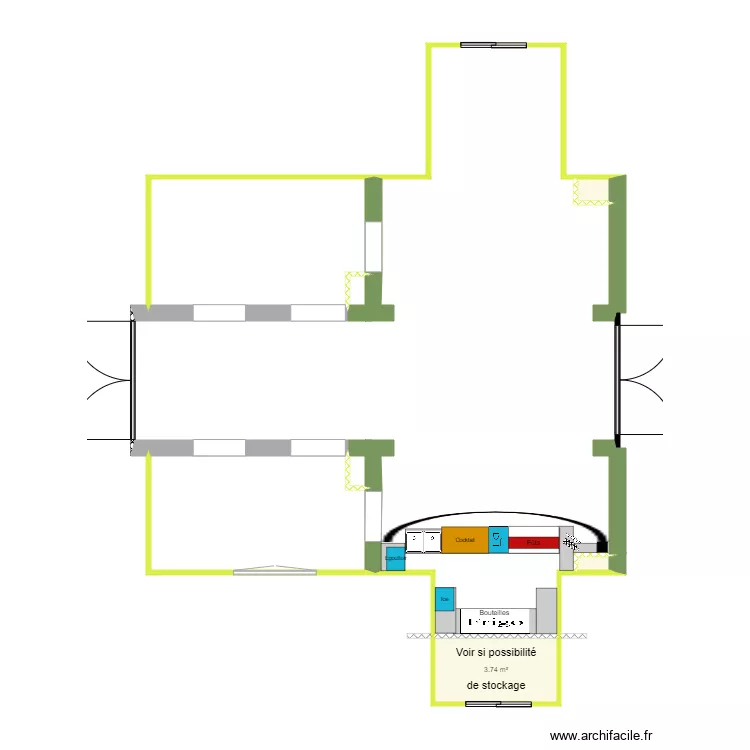 Bar rooftop v4. Plan de 
