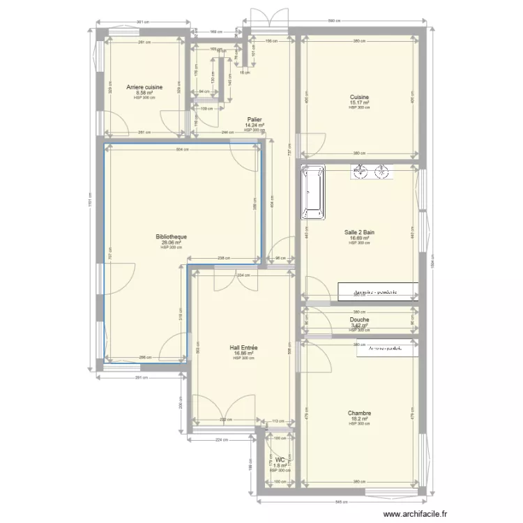 Solution3Lot1Etage1. Plan de 