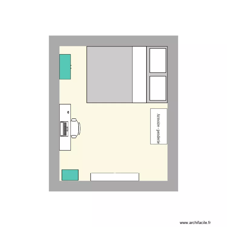 Ma chambre 1. Plan de Ma chambre 1. Plan de