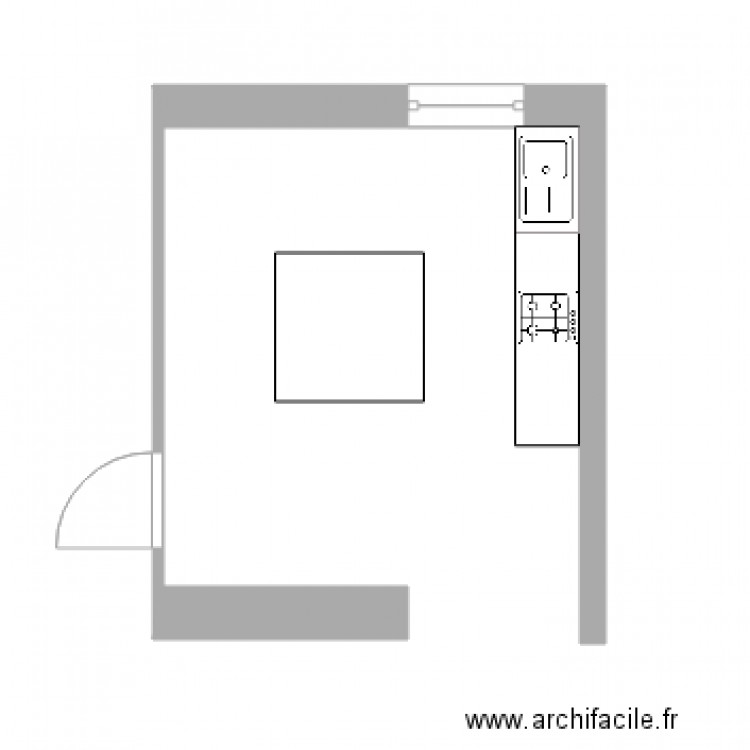 cuisine . Plan de 0 pièce et 0 m2