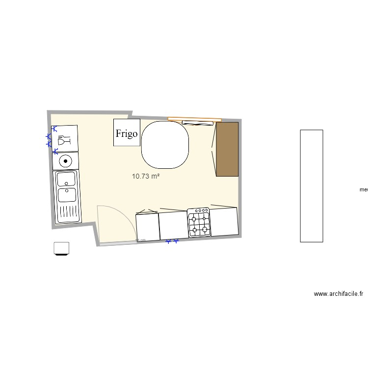 cuisine maman. Plan de 0 pièce et 0 m2