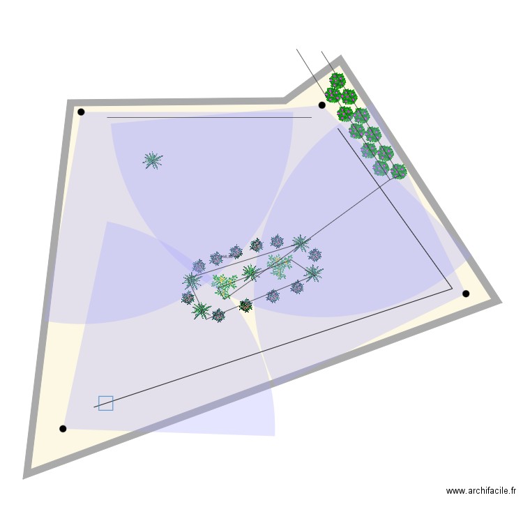 jardin test2. Plan de 0 pièce et 0 m2