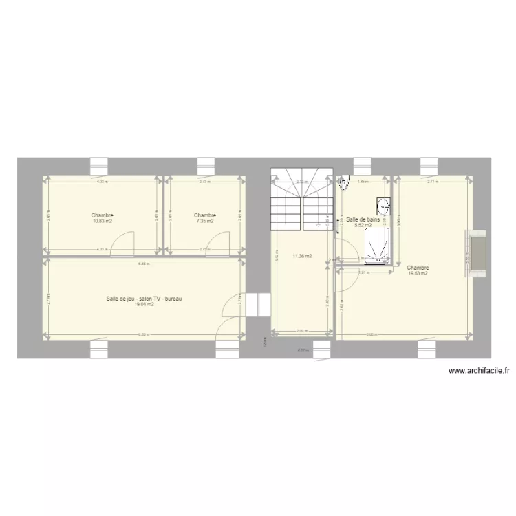 Le Vieux-Chatel - Saint-Coulomb. Plan de 