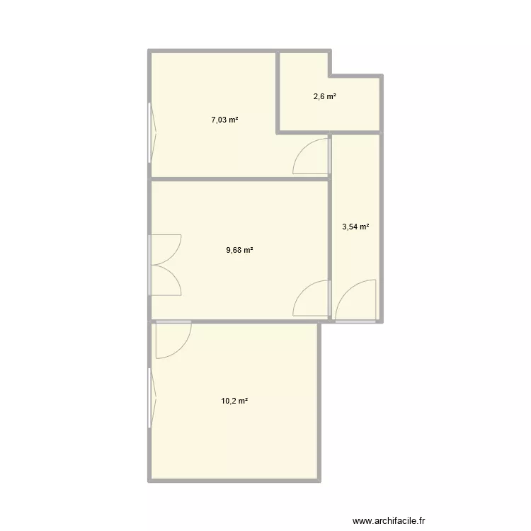 max 2 avant travaux. Plan de 